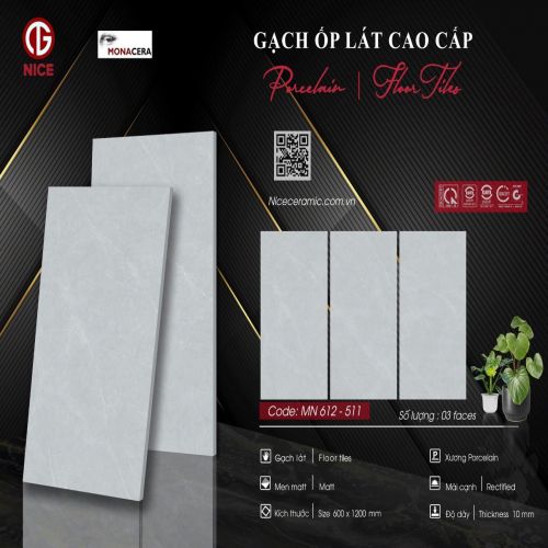 Gạch Monacera 60x120 mã MN 612-511